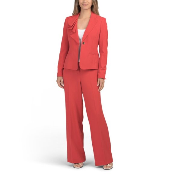 NIPON BOUTIQUE Cherry 2pc Jacket And Matching Pants Set - Picture 1 of 2